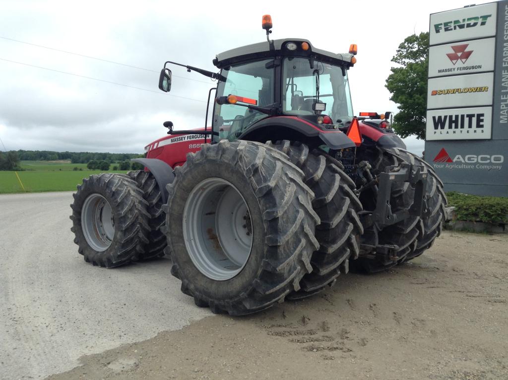 2012 Massey Ferguson 8660 Maple Lane Farm Service 1387